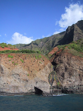 Fotos Höhlen in der Steilküste