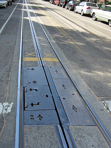 Straßen von San Francisco Foto 