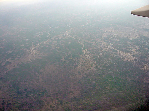 Landeanflug auf Miami Fotos