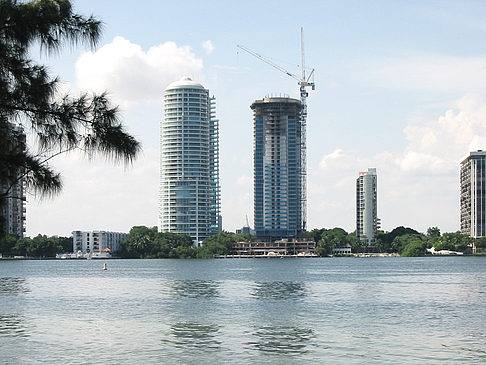 Fotos Blick vom Wasser auf Miami