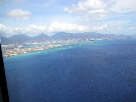 Foto Flug Hawaii - Oahou