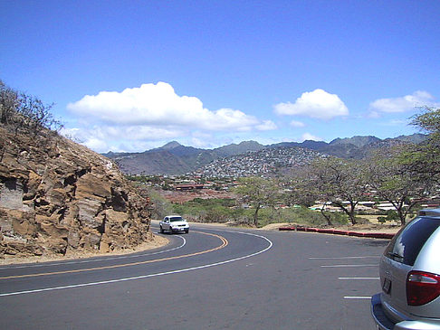 Straßen auf Oahou Fotos