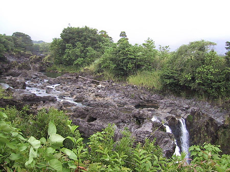 Fotos Wasserfall auf Hawaii