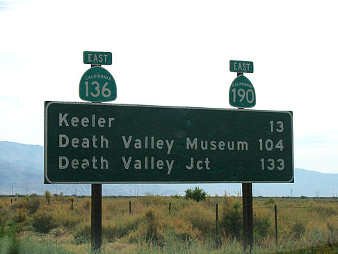 Lone Pine - Panamint Springs Fotos