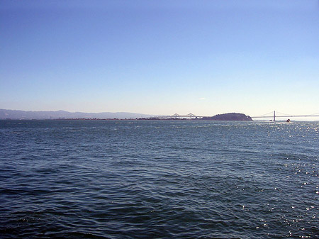 Bucht in San Francisco Foto 