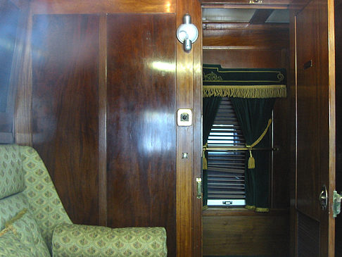 Unterwegs in der Railroad Foto 