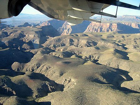 Foto Flug über den Grand Canyon