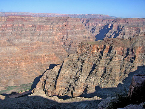 Per Hubschrauber im Grand Canyon