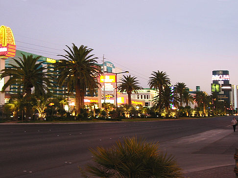 Las Vegas aus dem Auto
