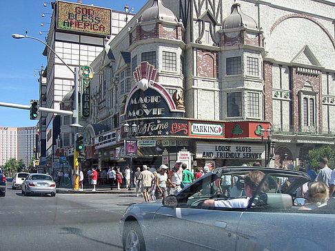 Las Vegas aus dem Auto