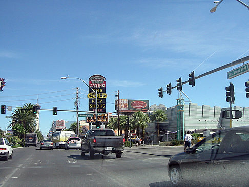 Foto Las Vegas aus dem Auto
