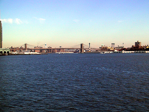 Blick auf New York Foto 