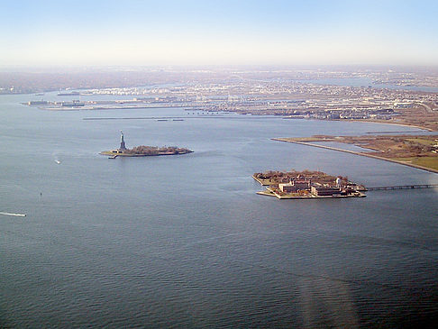 Blick über New York Foto 