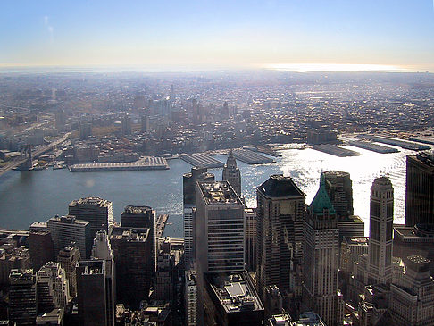 Blick über New York Fotos